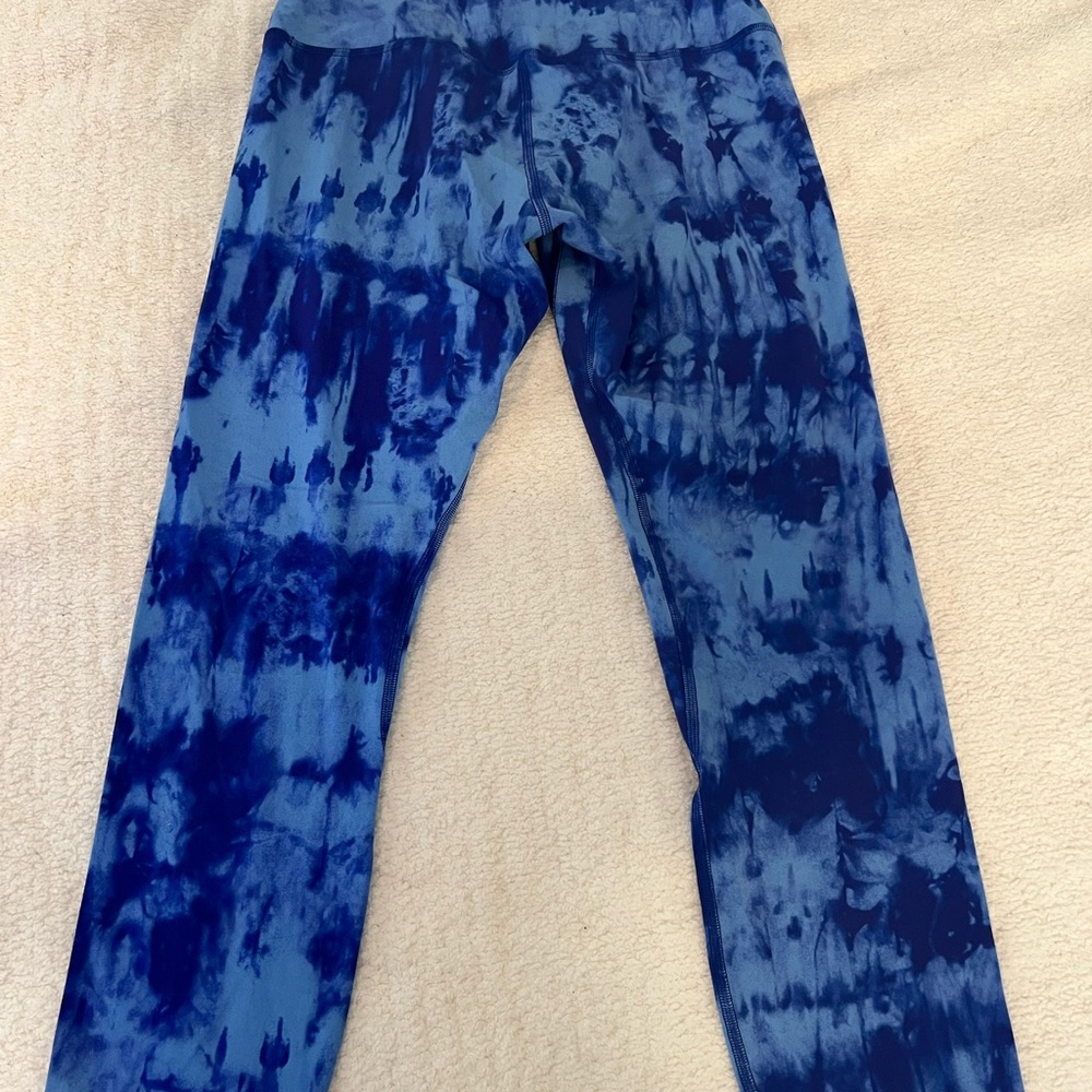 Blue Lululemon Align Leggings 25”